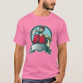 ランバージャックロガー植林機 Tシャツ (正面)