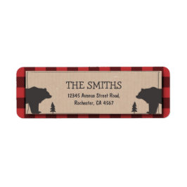 ランバージャック差出人住所ラベル ラベル