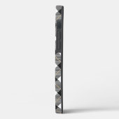 ランバージャック白黒格子模様 Case-Mate iPhoneケース (裏面 / 左)