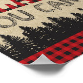 ランバージャック誕生日サイン、私は本当にあなたを助来けた ポスター (角)