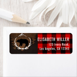 ランバージャック誕生日差出人住所 ラベル