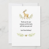 ランバージャック誕生日 サンキューカード (裏面)