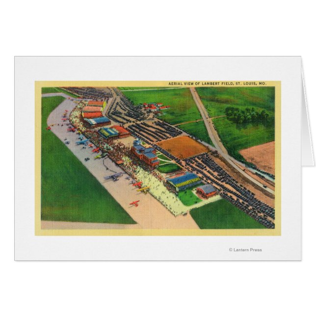 ランバートの空中視界FieldSt.モーメント・ルイス (正面横)