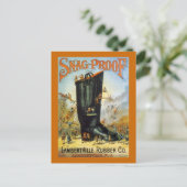 ランバートビル ゴム 引っ掛かりにくい ブーツ 広告 エルフ ~PC ポストカード (スタンド正面)