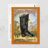 ランバートビル ゴム 引っ掛かりにくい ブーツ 広告 エルフ ~PC ポストカード (正面/裏面)