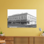 ランバーメンズビルの外観 キャンバスプリント (インサイチュ (リビング))