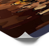 ランパート運河，路面電車2 ポスター (角)