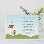 ランビーズコミューニオン招待状 招待状 (スタンド正面)