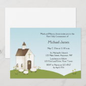 ランビーズコミューニオン招待状 招待状 (正面/裏面)