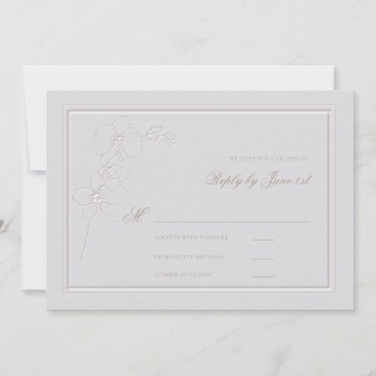 ランフェイクエンボスフレフォーマルームの結婚応答 (正面)