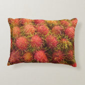 ランブタン熱帯果実 アクセントクッション (裏面)