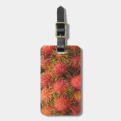 ランブタン熱帯果実 ラゲッジタグ (正面縦)