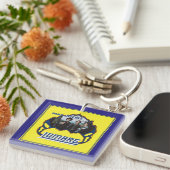 ランブルハート(両面)正方形、アクリル キーホルダー (正面右)