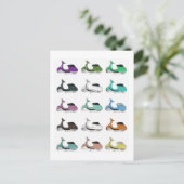 ランブレタポップ・アートのアート ポストカード (スタンド正面)