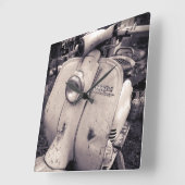 ランブレッタ150ld スクエア壁時計 (傾斜)