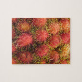 ランブータンのトロピカル・フルーツ ジグソーパズル (横)