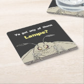 ランプのガのミームを得ました スクエアペーパーコースター (アングル)