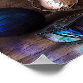 ランプのシーンでキャビン銅羽の本 ポスター (角)