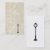 ランプのポストのテレホンカード コーリングカード (正面/裏面)