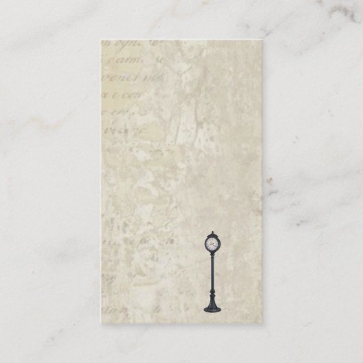 ランプのポストのテレホンカード コーリングカード (正面)