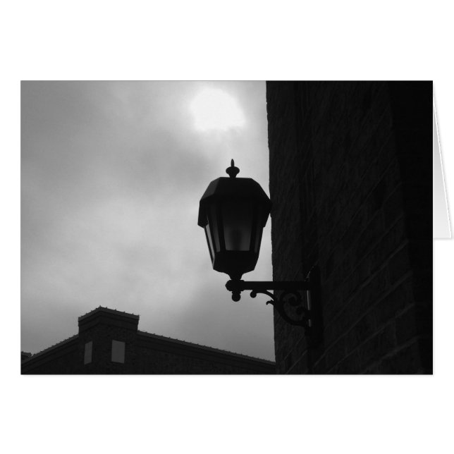 ランプのライト、カード (正面横)