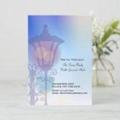 ランプの動きの発表 案内状 (スタンド正面)