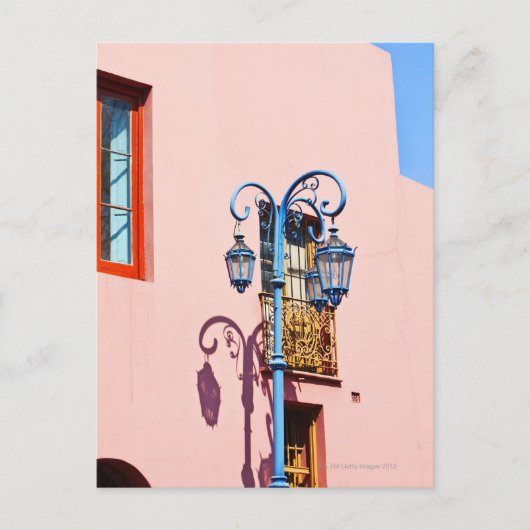 ランプの柱と絵を描建物、Caminito、La ポストカード (正面)