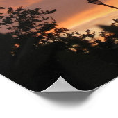 ランプの柱と鳥 ポスター (角)