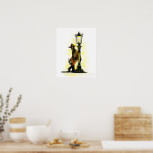 ランプの柱を持ち上げる ポスター (キッチン)