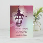 ランプの白熱移動発表 案内状 (スタンド正面)