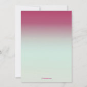 ランプの白熱移動発表 案内状 (裏面)