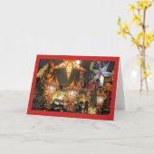 ランプはメッセージカードをつけます カード (黄色い花)