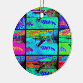 ランプを切る – スタントスクーターのライダー セラミックオーナメント (左)