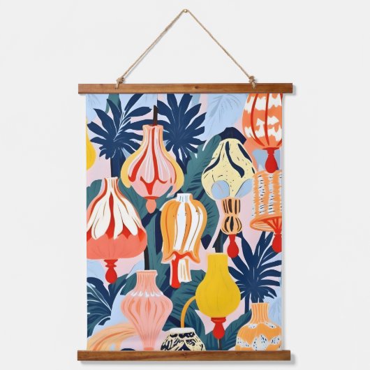 ランプを放せ 吊り下げ型タペストリー (正面)