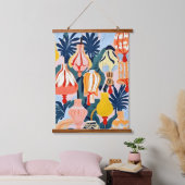 ランプを放せ 吊り下げ型タペストリー (寝室)