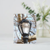 ランプポストニューヨークセントラルパーク ポストカード (スタンド正面)