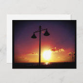 ランプポスト鍵ウェストフロリダ ポストカード (正面/裏面)