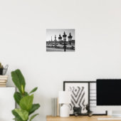 ランプポスト&エッフェル ポスター (ホームオフィス)