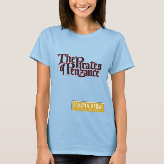 ランプライター – The Pirates of Penzance 2010 Tシャツ (正面)