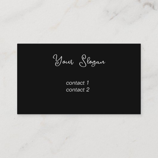 ランプ付き姉妹 名刺 (裏面)