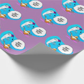 ランプ漫画のジニおもしろいー ラッピングペーパー (角)