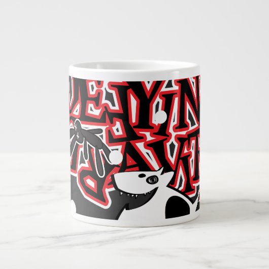ランプ ジャンボコーヒーマグカップ (正面)