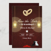 ランプ セーブザデート (正面/裏面)