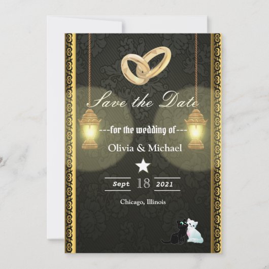 ランプ セーブザデート (正面)