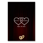 ランプ テーブルナンバー (裏面)