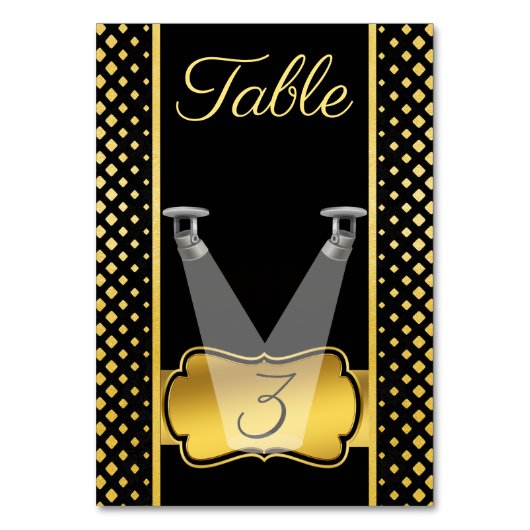 ランプ テーブルナンバー (正面)