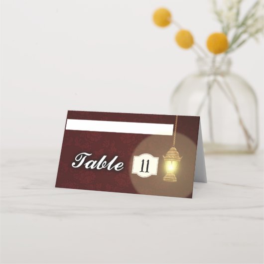 ランプ プレイスカード (正面)