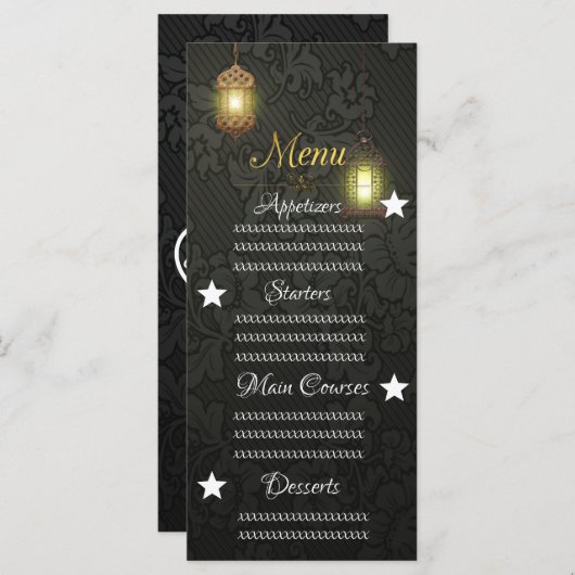 ランプ メニュー (正面/裏面)