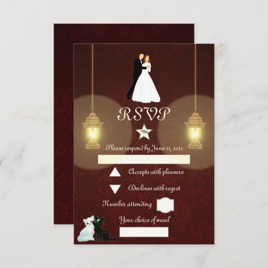 ランプ 出欠カード (正面/裏面)