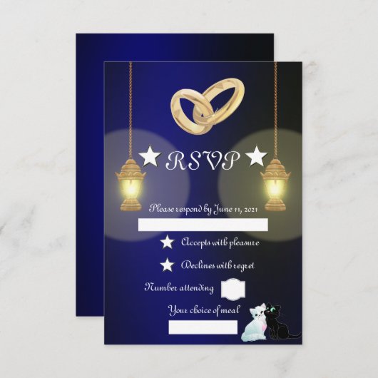 ランプ 出欠カード (正面/裏面)